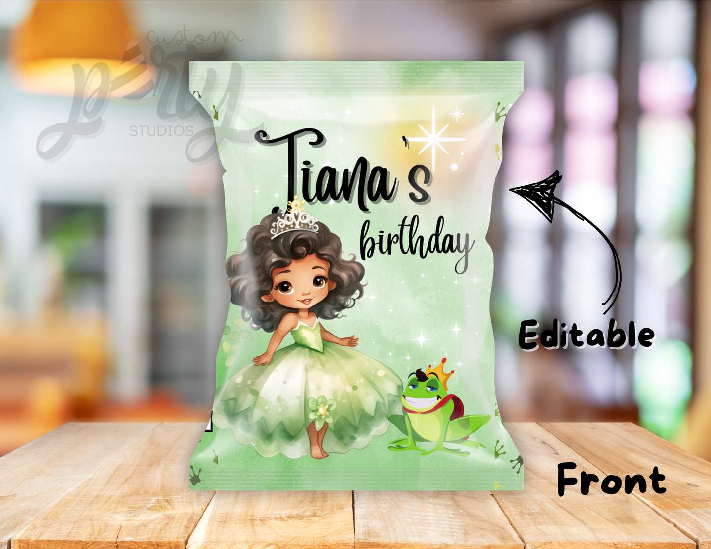 Tiana Princess Party Digital